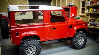 RC4wd Gelande 2 Defender 90 Build New Wheels