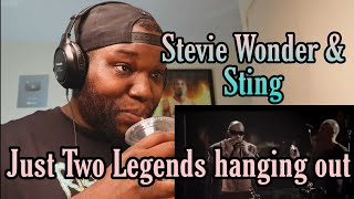 Sting & Stevie Wonder- Fragile | Reaction