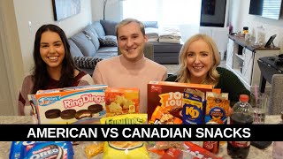 American vs Canadian Snacks