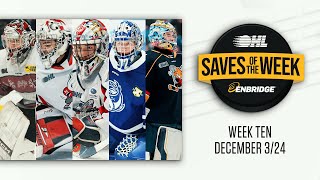 Enbridge OHL Saves of the Week: Dec. 3, 2024