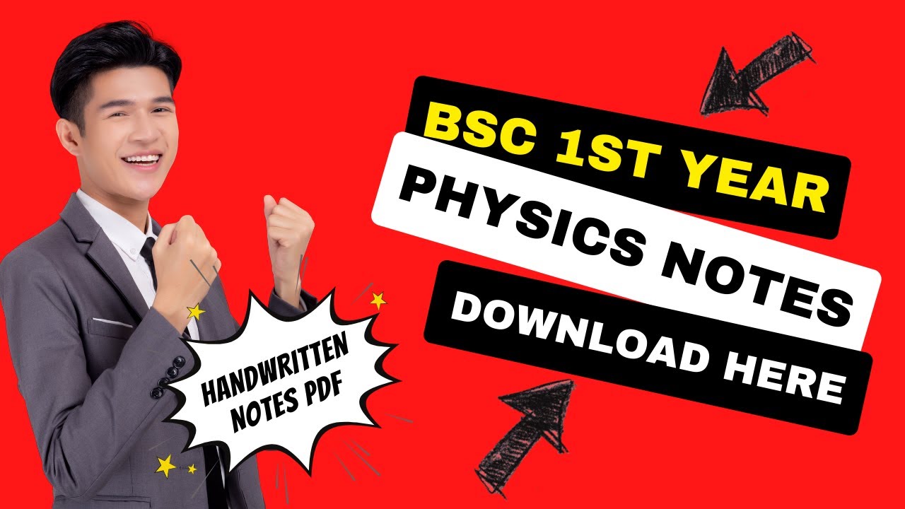 BSc 1st Year Physics Notes: Download PDF [Handwritten] - YouTube