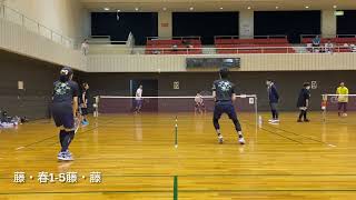 2023 広島スポーツレクリエーションフェスティバル　ミニテニス　フリーの部　決勝戦