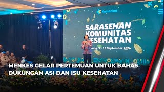 Menkes Tanggapi Keluhan Komunitas Kesehatan dan Dukungan ASI Eksklusif | OneNews Update