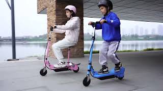 MAXTRA E100 ＆ E120 electric scooter for kids ages 6-12