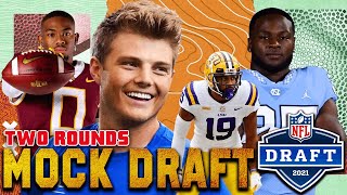 Todd McShay's Two Round 2021 NFL Mock Draft | Mock The Mock