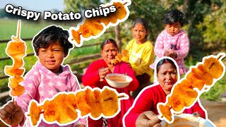 Crispy Potato Chips 🥔 || आलू के करकरारे चिप्स खाने के बाद सब आपकी तारीफ किये बिना रह नहीं पाएंगे