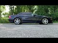 2008 mercedes benz sl550 walk around and top operation