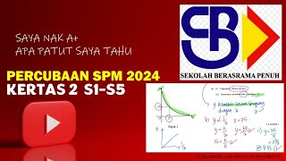 PERCUBAAN MATEMATIK SPM 2024# SBP #BAHAGIAN A#SOALAN 1-5#ASRAMA PENUH