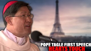 Pope Tagle’s First Tearful Speech Will Move You to Tears