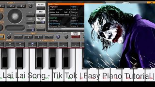 | Lai Lai Song - Tik Tok | Easy Piano Tutorial 🎹 |  ORG Piano