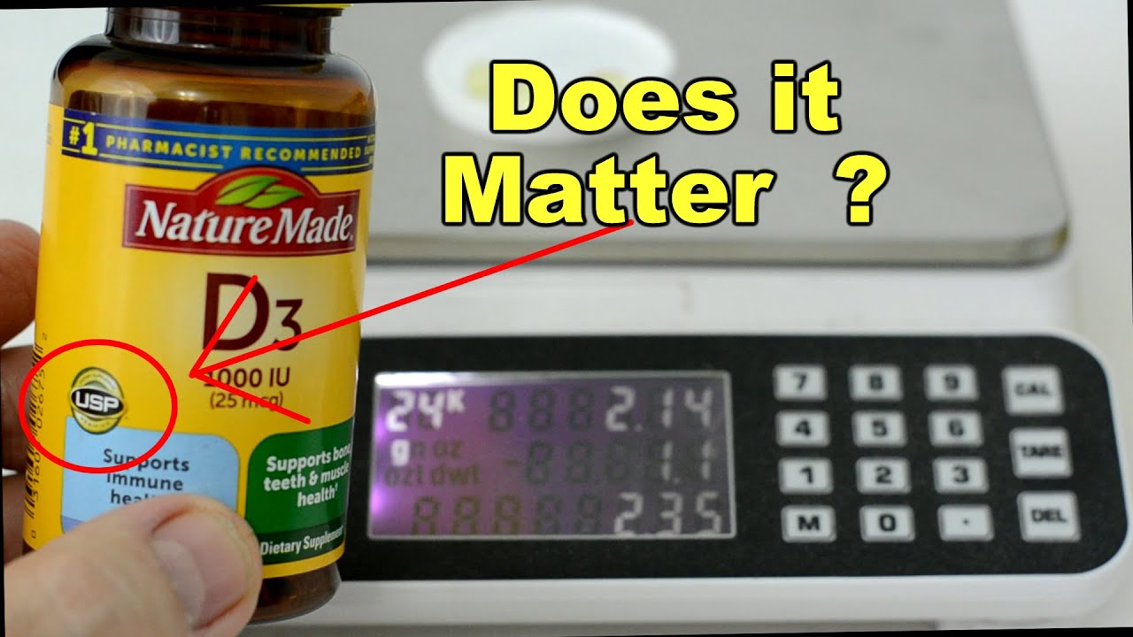 Vitamins USP Certified, Does It Make A Difference? - YouTube