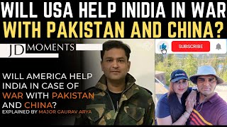 Major Gaurav Arya on Will America Support India in Conflict ? | Sanjay Dixit The Jaipur Dialogues