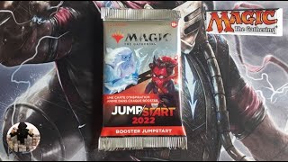 Ouverture d'un booster Jumpstart 2022, cartes Magic The Gathering