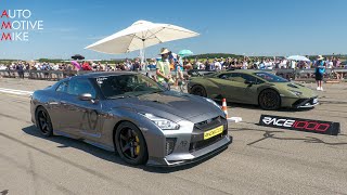 1200HP Nissan GT-R R35 A9 Performance vs Lamborghini Huracan STO