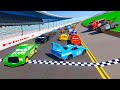 Race Cars 2 Daytona McQueen Chick Hicks The King DINOCO and All Cars Friends Videos & Songs
