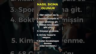 Nasıl SIGMA Olunur