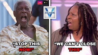 Morgan Freeman DESTROYS The View – SHOCKING Walkout Caught on Camera!