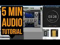 5 Minute Audio Tutorial: Dialogue Compression