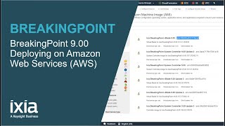 BreakingPoint 9.00 – Deploying on Amazon AWS