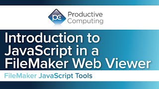 Introduction to JavaScript in a FileMaker Web Viewer - Part 1