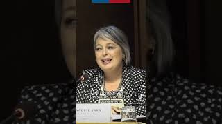 Ministra Jeannette Jara en diálogo organizado por la Cepal y Cooperación Alemana