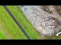 dji mini 4 pro hochwasser am rhein winter 2023 2024