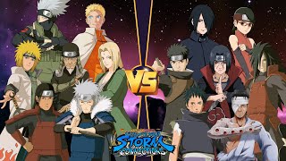 Hokage Team  VS Sharingan Team Marathon battle NARUTO X BORUTO Ultimate Ninja STORM