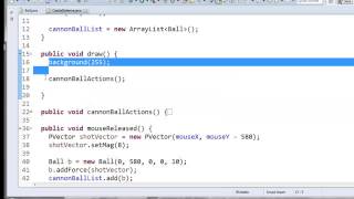 Projectile Game Tutorial 1