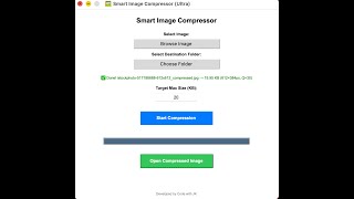 Shrink Any Image to Exact KB Using Python | Smart Tkinter App (4MB → 300KB)