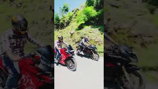 Muj pa Sharath ￼Lagayega 😎 #gixxer #shorts #trendingshorts #viralvideo #viral #ytshorts #bikerider