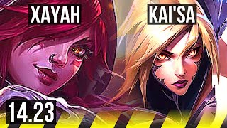 XAYAH & Elise vs KAI'SA & Nautilus (ADC) | KR Grandmaster | 14.23