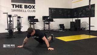 The Box Barbell Club - Archer Push-Ups by Coach Petrican