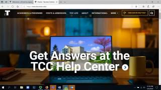 TCC Student Portal and Email Tutorial -- 1