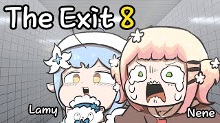 【Hololive】 Nene, Lamy's Horror game reaction【MomosuzuNene/YukihanaLamy/Clip/Ebihurai/Comic】