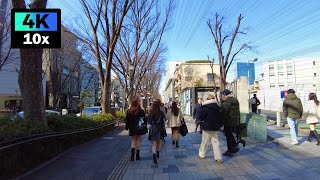 4K 休日の表参道を倍速散歩 | Omotesando | 2025年2月 | 東京倍速散歩 10倍速