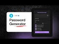 #2: Password Generator + Strength Meter - HTML, CSS & JavaScript (Beginner Project!)