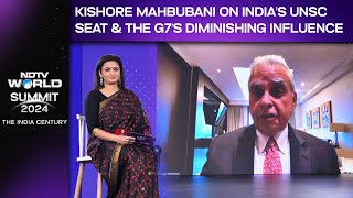 UNSC Seat For India, G7s Diminishing Power: What Ex Diplomat Kishore Mahbubani Said