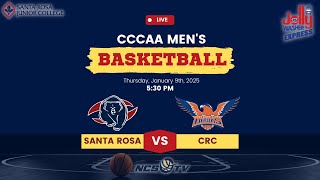 Santa Rosa Junior College vs Cosumnes River Men's Basketball 1/9/25