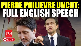 Poilievre FULL SPEECH LIVE: 'What The HELL Is Going On?' | 'Canada's Trump' Roars