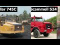 Snowrunner Game vs Real Life Trucks and Vehicles (USA Side)