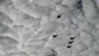 Spanish Hornets, missing man formation