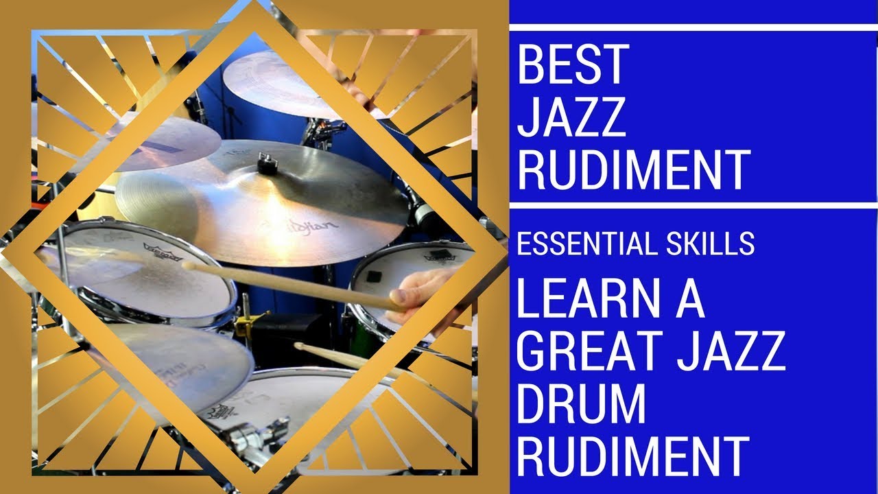 The Best Drum Rudiment For Jazz - YouTube