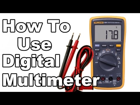 How To Use Digital Multimeter - YouTube