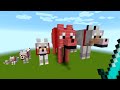 TNT giant Mobs EXPERIMENT Evolution in MINECRAFT