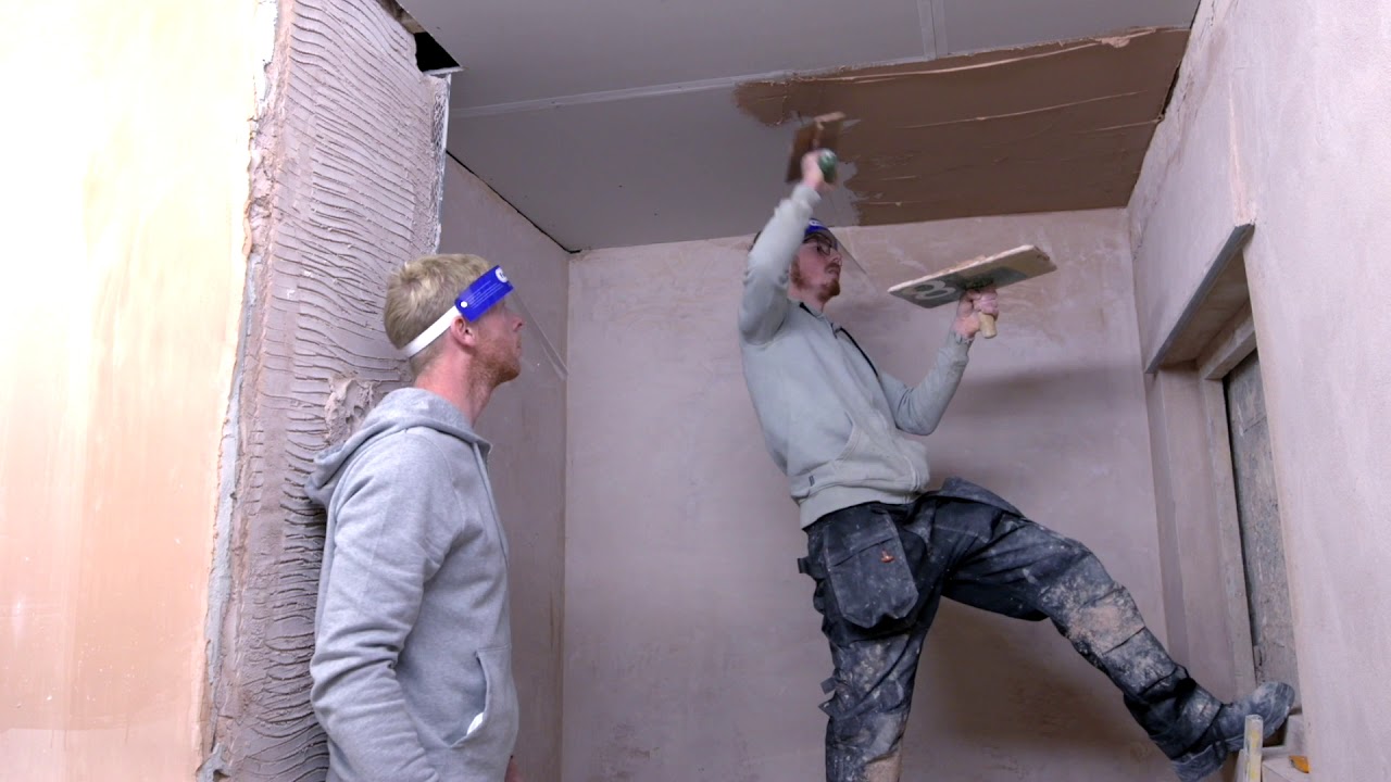 Plastering Demonstration Youtube