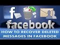 How to recover deleted messages from Facebook in 3 steps