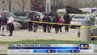 FedEx shooting takes its toll on coroner's office