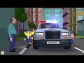 police chase thief car police save the bag from bad guy police car chase kids videos emmie