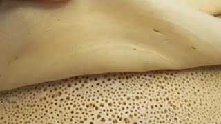 100% የጤፍ እንጀራ!! ቀላል አብሲት አጣጣል ዘዴ //how to make injera//Ethiopian food @jerytubeEthiopianfood