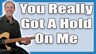 You Really Got A Hold On Me Guitar Lesson (Smokey Robinson And The Miracles)